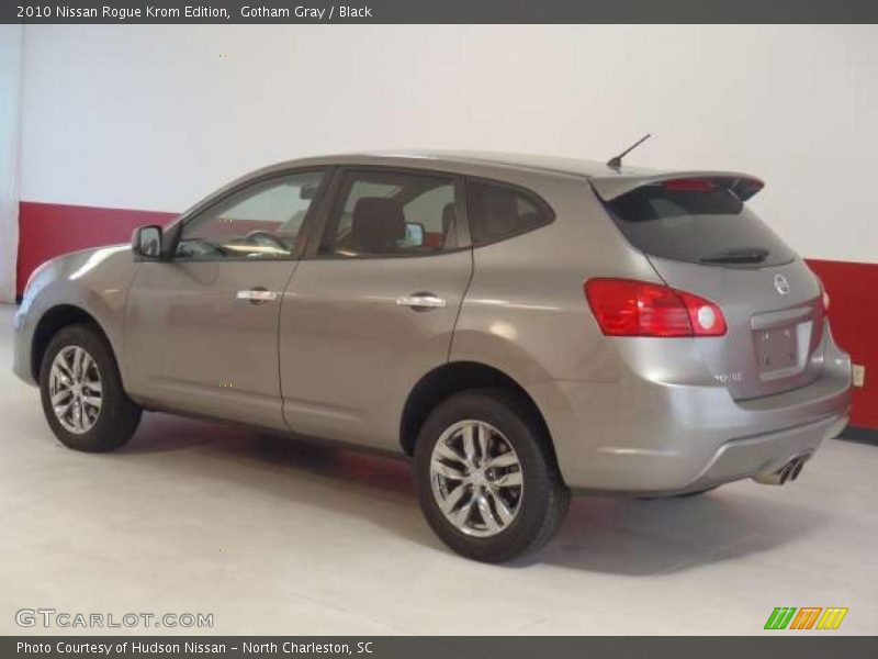 Gotham Gray / Black 2010 Nissan Rogue Krom Edition