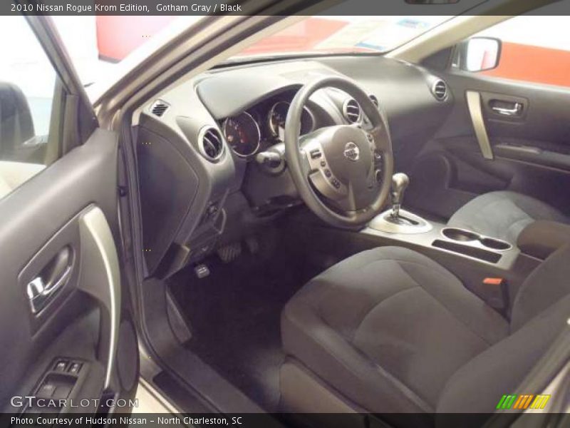 Gotham Gray / Black 2010 Nissan Rogue Krom Edition