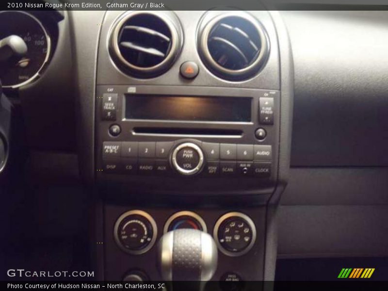 Gotham Gray / Black 2010 Nissan Rogue Krom Edition