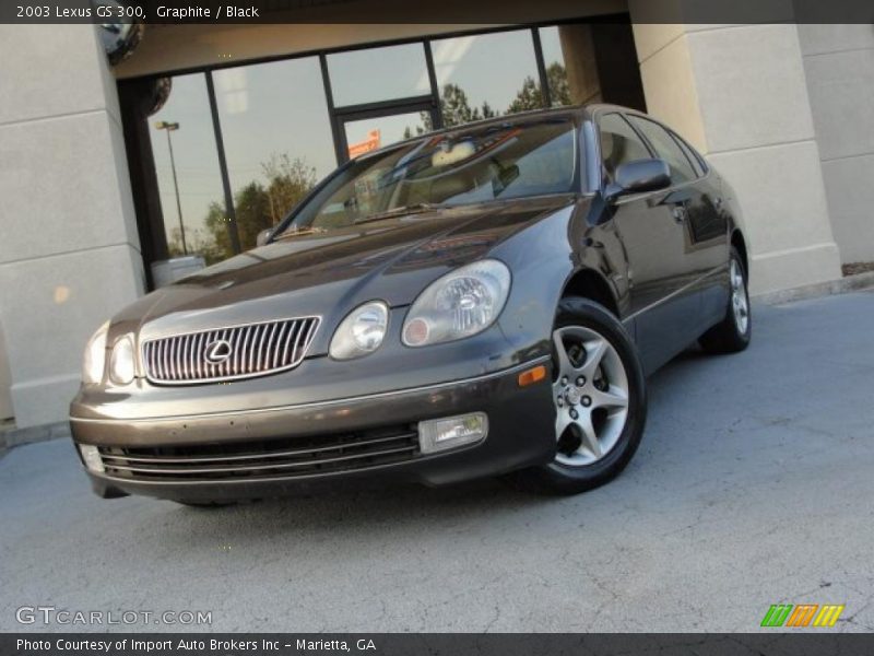 Graphite / Black 2003 Lexus GS 300