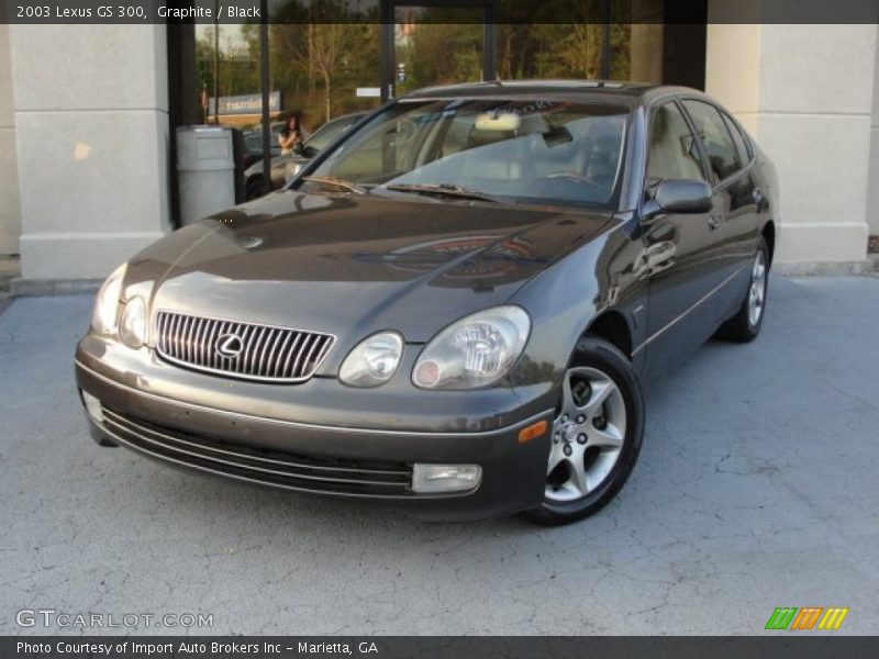 Graphite / Black 2003 Lexus GS 300