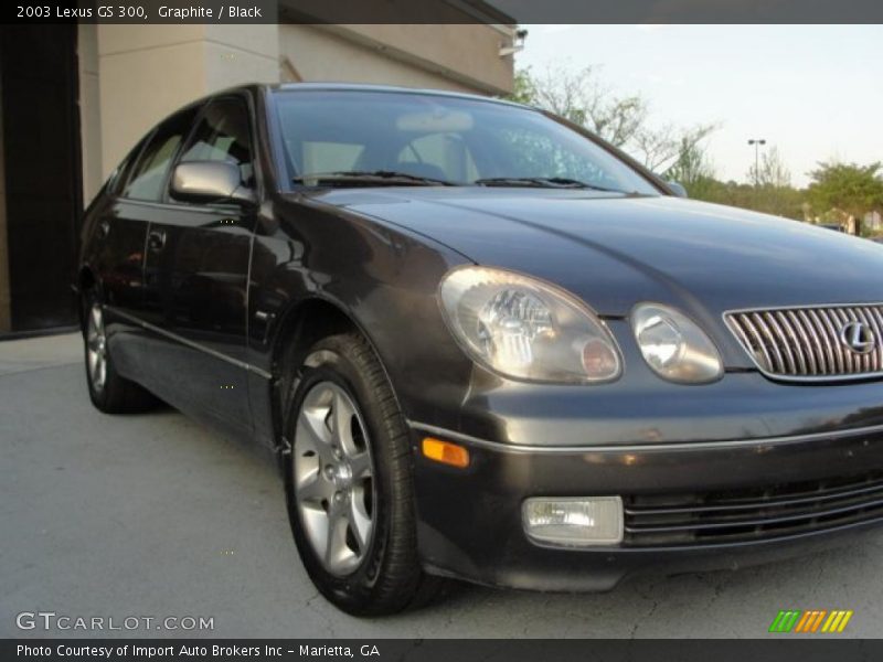 Graphite / Black 2003 Lexus GS 300