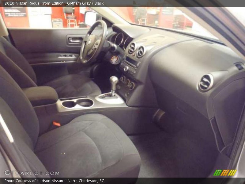 Gotham Gray / Black 2010 Nissan Rogue Krom Edition