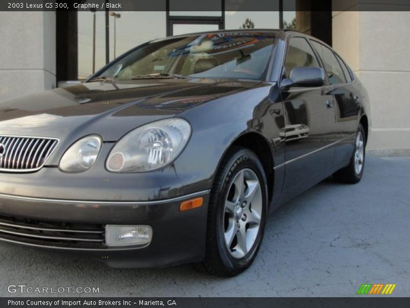 Graphite / Black 2003 Lexus GS 300