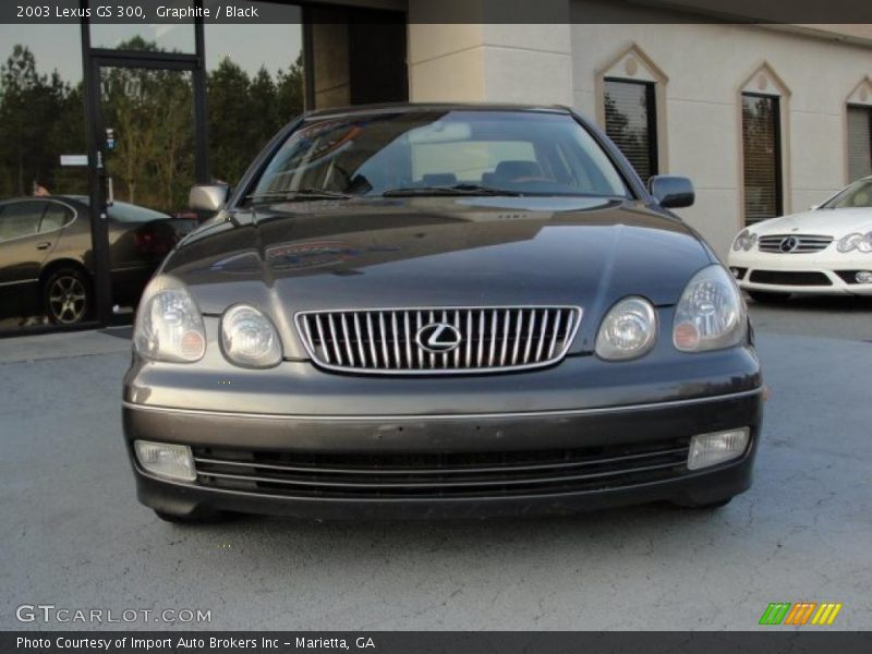 Graphite / Black 2003 Lexus GS 300