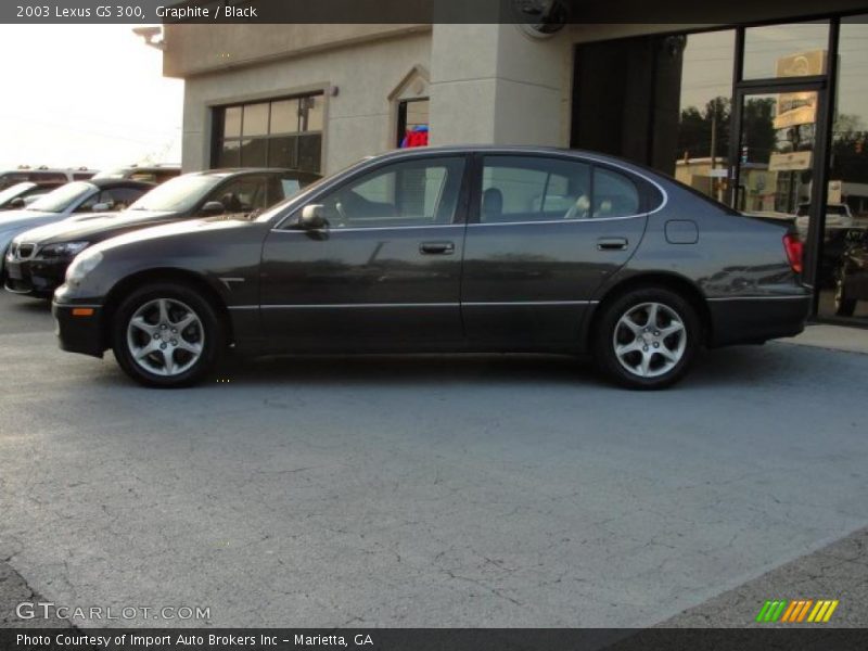 Graphite / Black 2003 Lexus GS 300