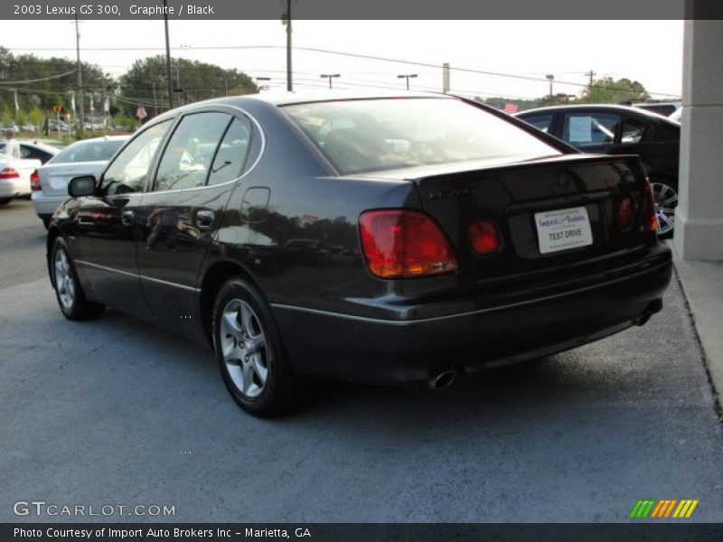 Graphite / Black 2003 Lexus GS 300