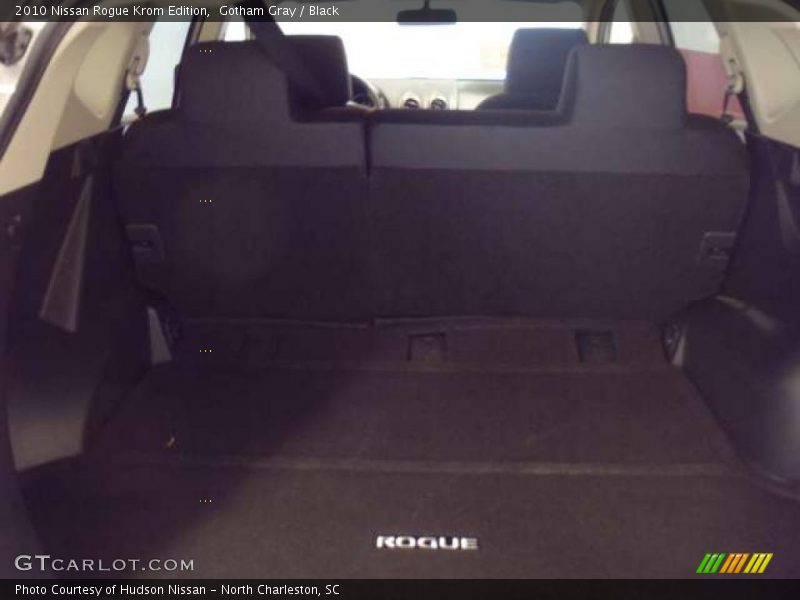 Gotham Gray / Black 2010 Nissan Rogue Krom Edition
