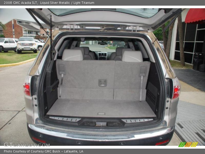 Liquid Silver Metallic / Light Titanium 2008 GMC Acadia SLT