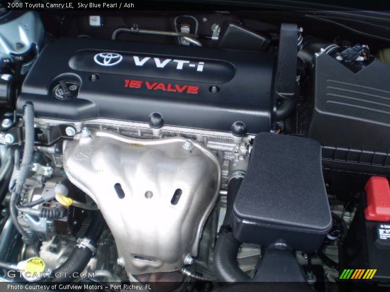 Sky Blue Pearl / Ash 2008 Toyota Camry LE