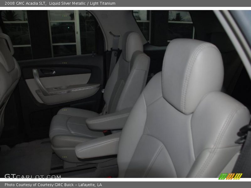 Liquid Silver Metallic / Light Titanium 2008 GMC Acadia SLT