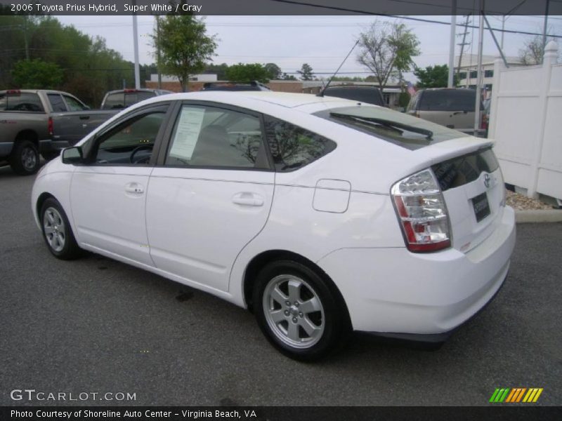 Super White / Gray 2006 Toyota Prius Hybrid