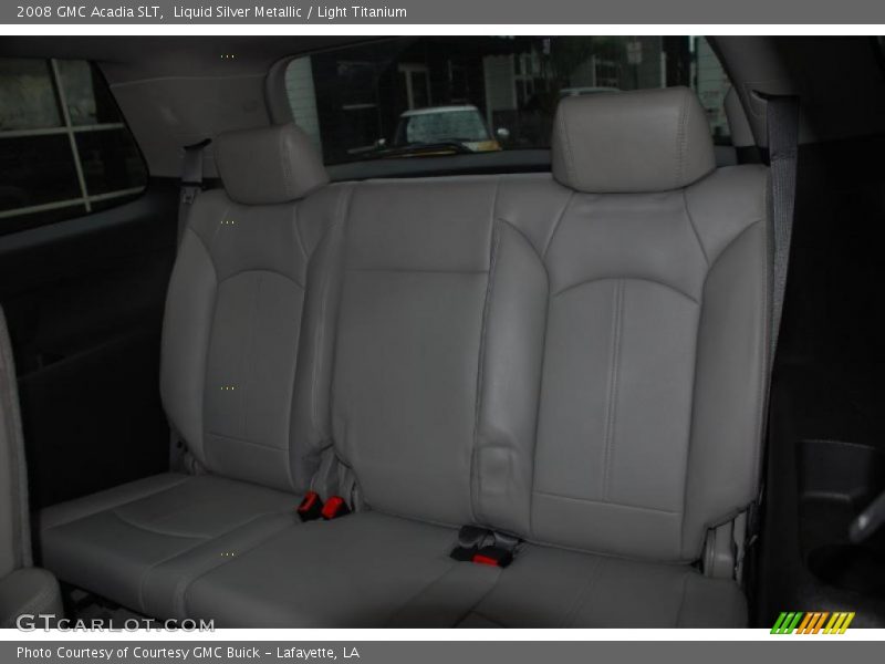 Liquid Silver Metallic / Light Titanium 2008 GMC Acadia SLT
