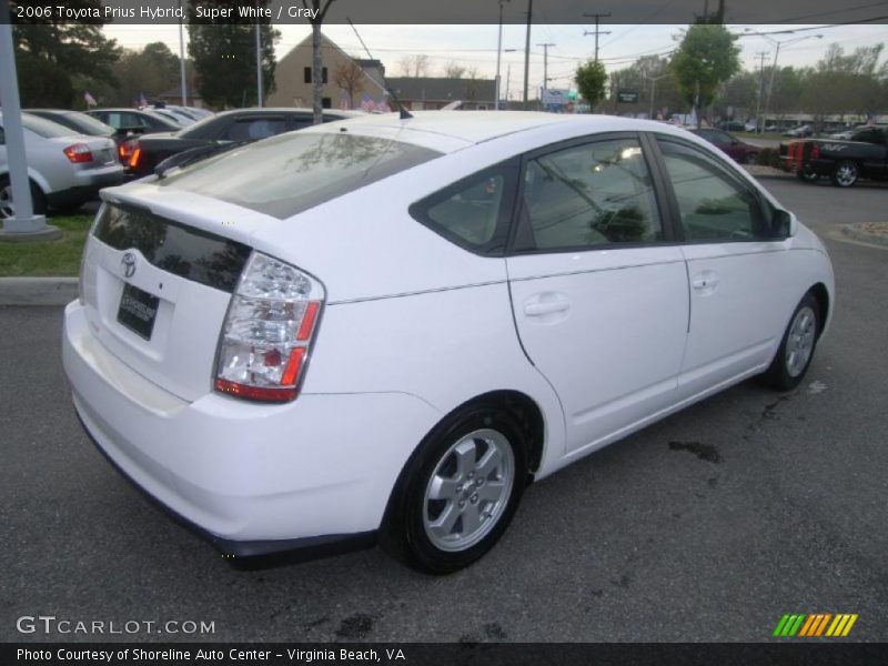 Super White / Gray 2006 Toyota Prius Hybrid