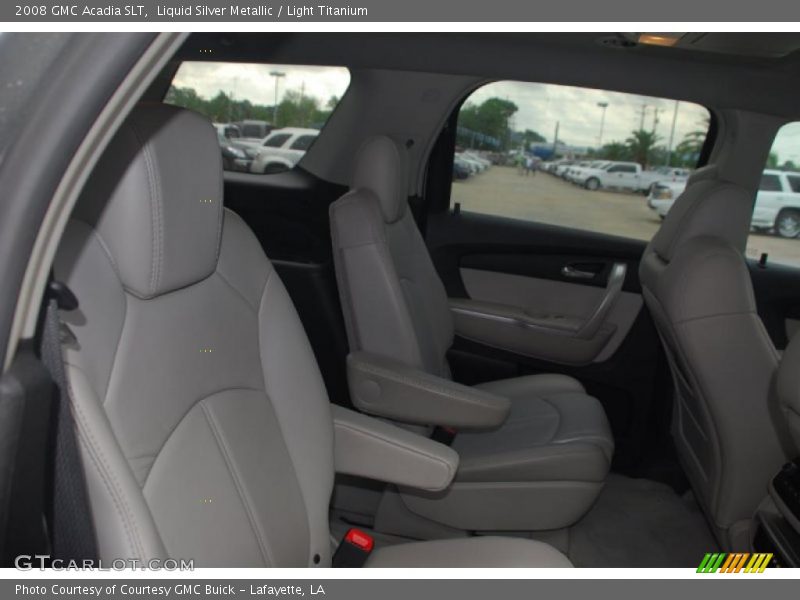 Liquid Silver Metallic / Light Titanium 2008 GMC Acadia SLT