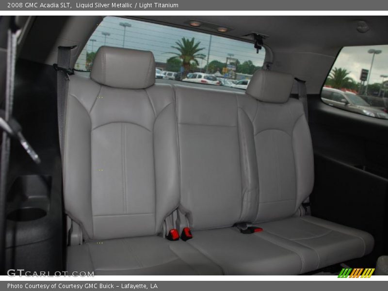 Liquid Silver Metallic / Light Titanium 2008 GMC Acadia SLT