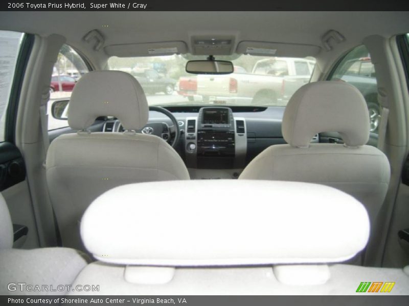 Super White / Gray 2006 Toyota Prius Hybrid
