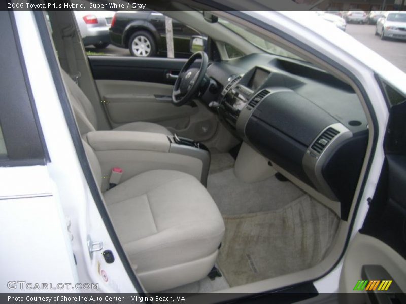 Super White / Gray 2006 Toyota Prius Hybrid