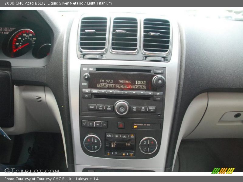 Liquid Silver Metallic / Light Titanium 2008 GMC Acadia SLT