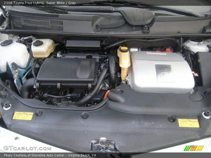 Super White / Gray 2006 Toyota Prius Hybrid