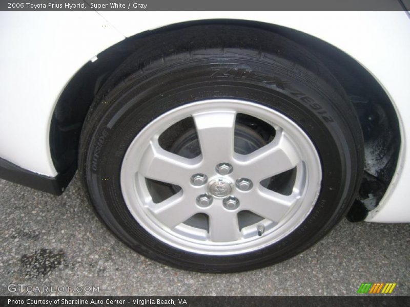Super White / Gray 2006 Toyota Prius Hybrid