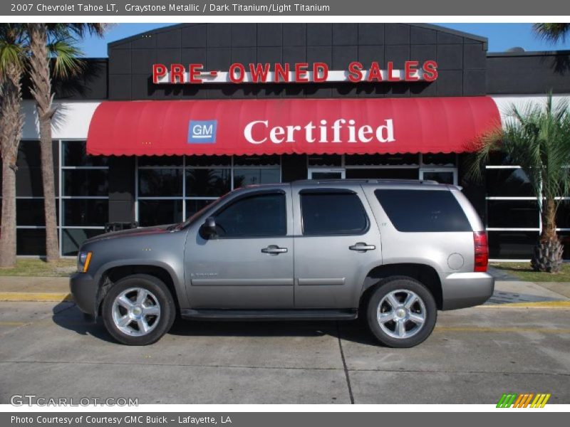 Graystone Metallic / Dark Titanium/Light Titanium 2007 Chevrolet Tahoe LT