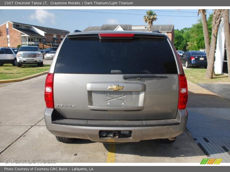 Graystone Metallic / Dark Titanium/Light Titanium 2007 Chevrolet Tahoe LT