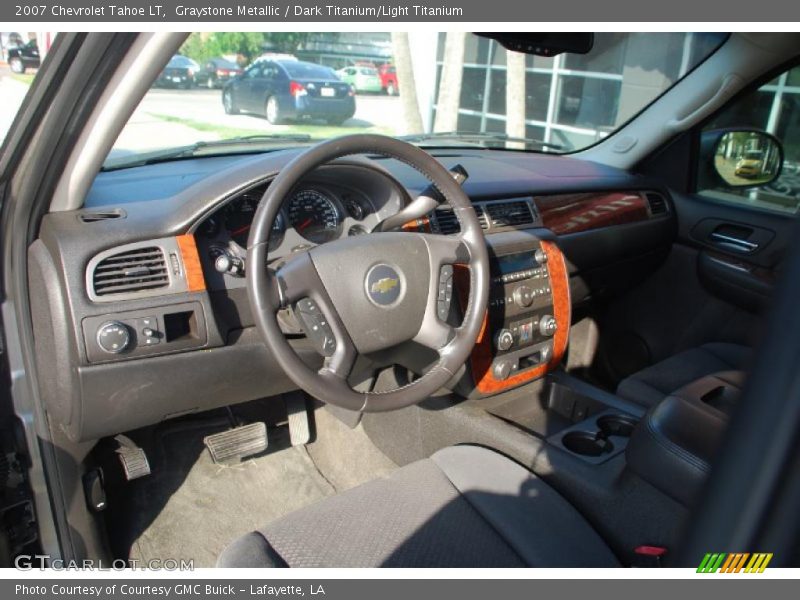 Graystone Metallic / Dark Titanium/Light Titanium 2007 Chevrolet Tahoe LT