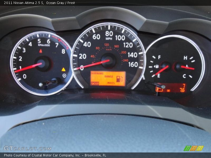 Ocean Gray / Frost 2011 Nissan Altima 2.5 S