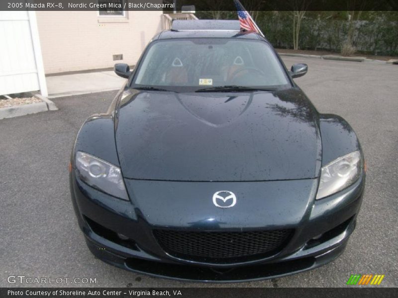 Nordic Green Mica / Black/Chaparral 2005 Mazda RX-8