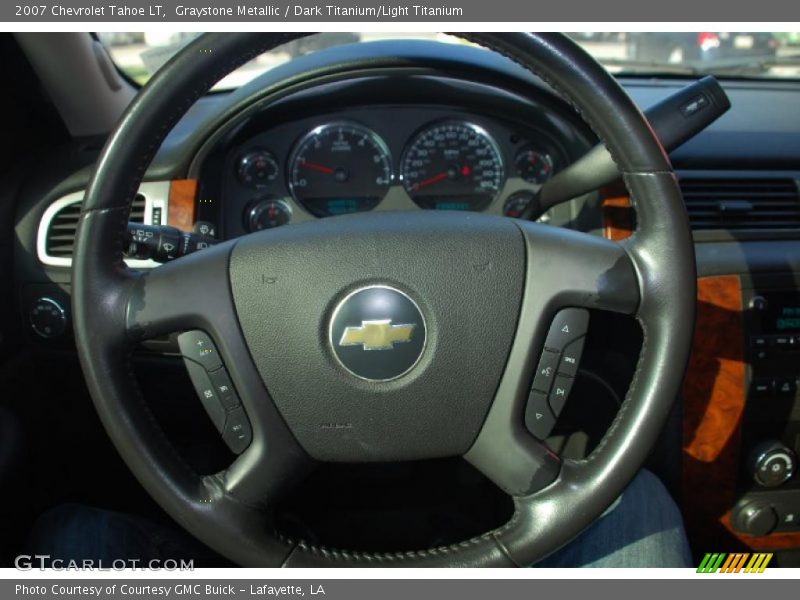 Graystone Metallic / Dark Titanium/Light Titanium 2007 Chevrolet Tahoe LT