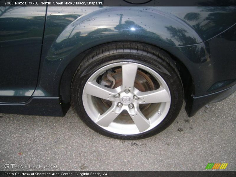 Nordic Green Mica / Black/Chaparral 2005 Mazda RX-8