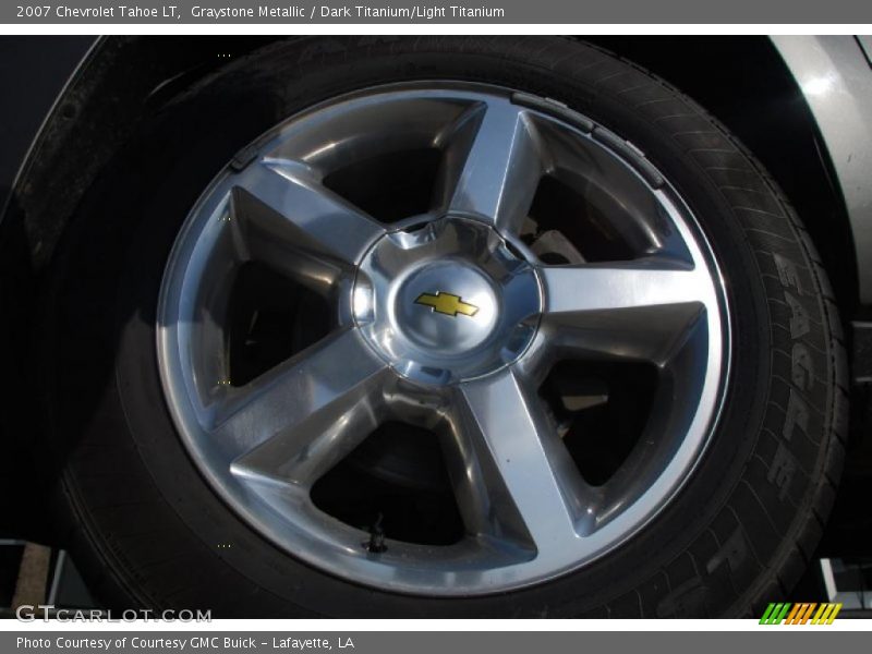 Graystone Metallic / Dark Titanium/Light Titanium 2007 Chevrolet Tahoe LT