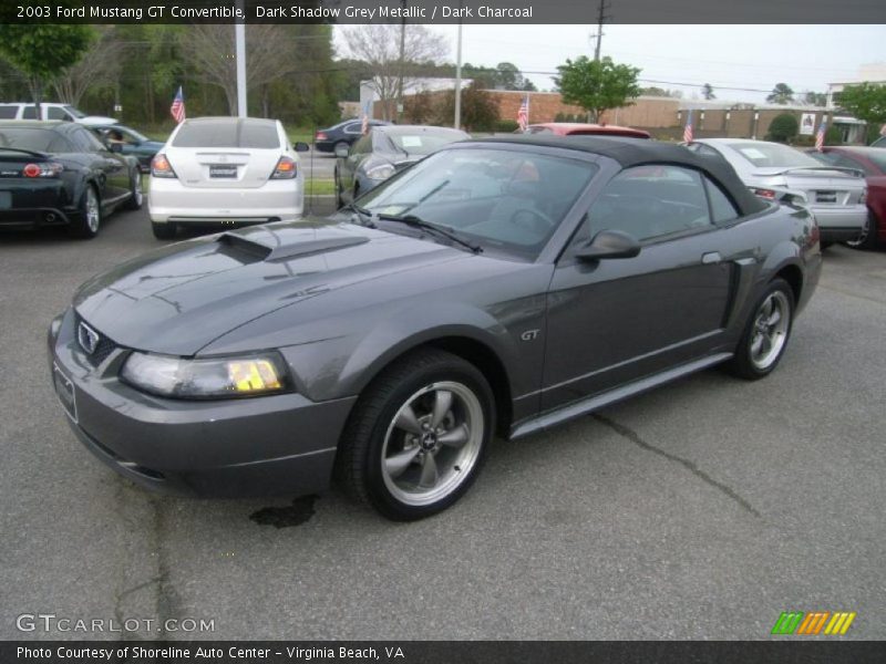 Front 3/4 View of 2003 Mustang GT Convertible