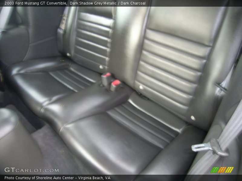 Dark Shadow Grey Metallic / Dark Charcoal 2003 Ford Mustang GT Convertible