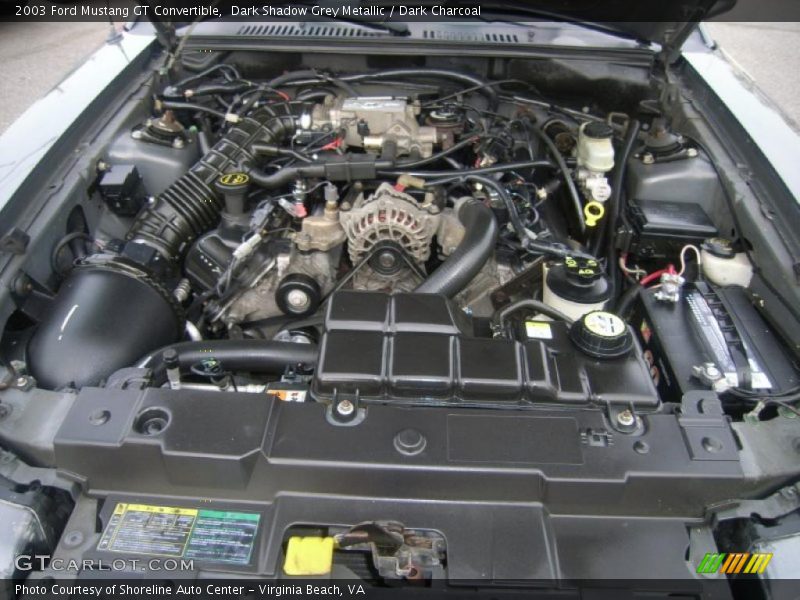  2003 Mustang GT Convertible Engine - 4.6 Liter SOHC 16-Valve V8