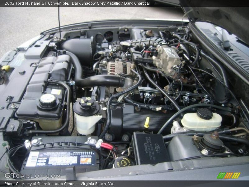  2003 Mustang GT Convertible Engine - 4.6 Liter SOHC 16-Valve V8