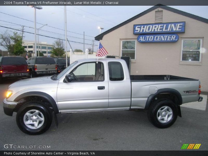 Lunar Mist Metallic / Charcoal 2004 Toyota Tacoma V6 PreRunner Xtracab