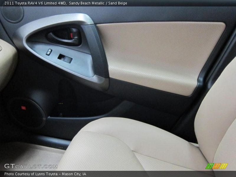 Sandy Beach Metallic / Sand Beige 2011 Toyota RAV4 V6 Limited 4WD
