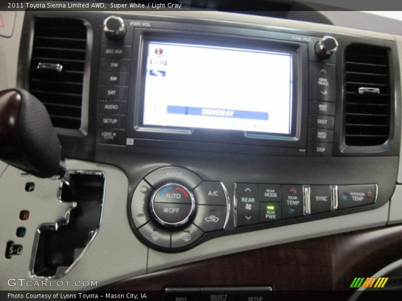Super White / Light Gray 2011 Toyota Sienna Limited AWD
