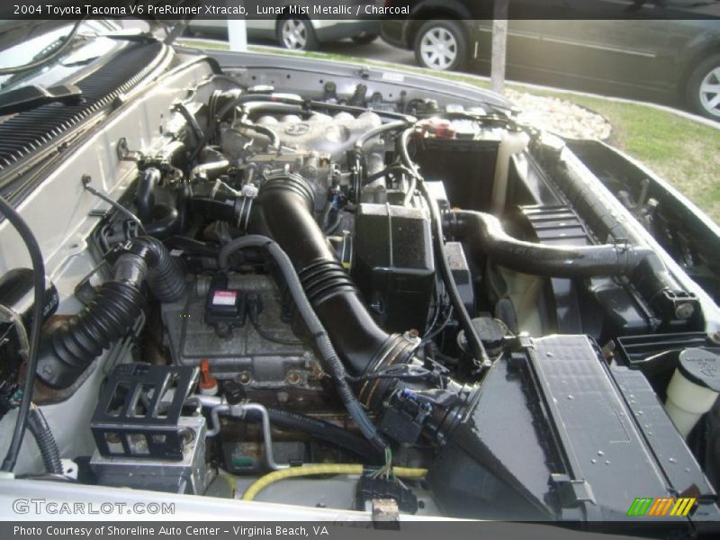 Lunar Mist Metallic / Charcoal 2004 Toyota Tacoma V6 PreRunner Xtracab