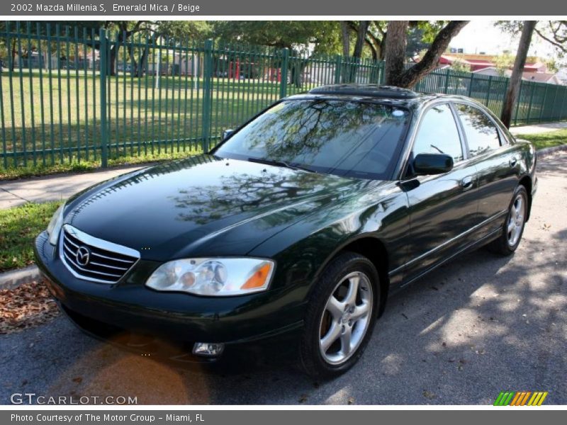 Emerald Mica / Beige 2002 Mazda Millenia S