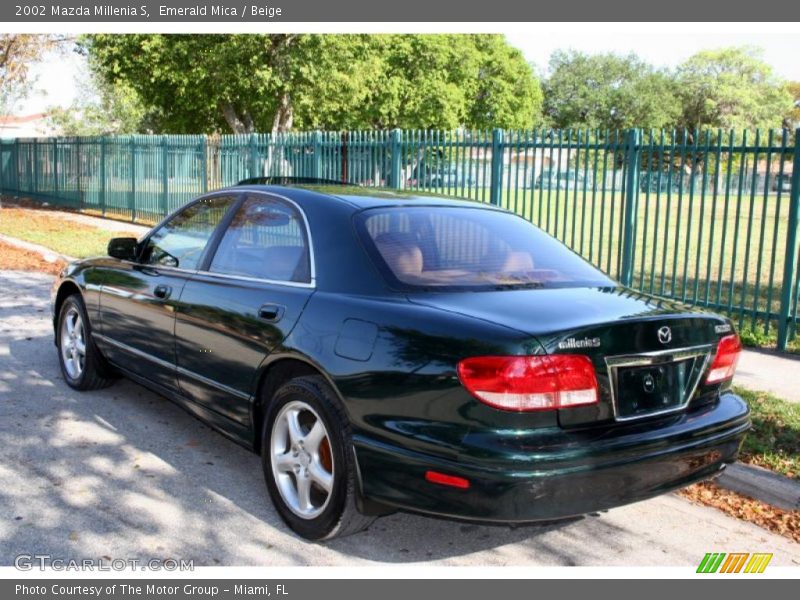 Emerald Mica / Beige 2002 Mazda Millenia S