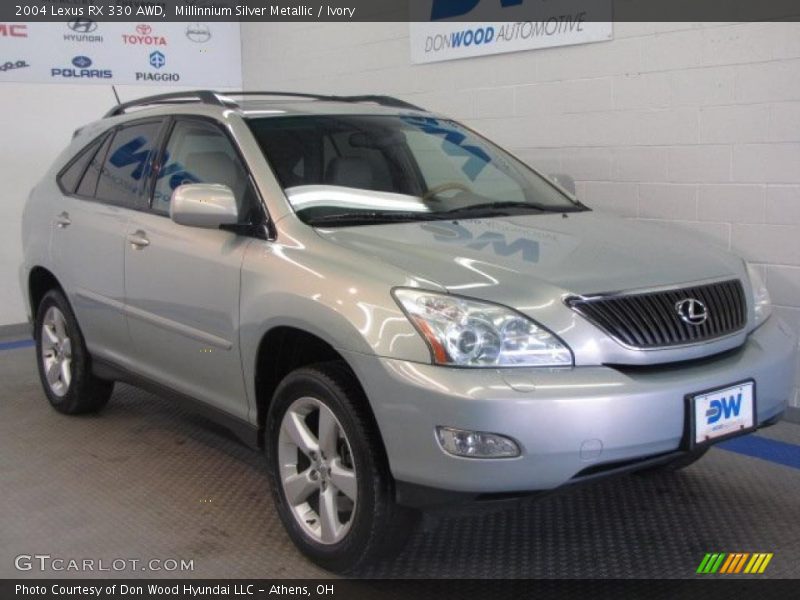 Millinnium Silver Metallic / Ivory 2004 Lexus RX 330 AWD