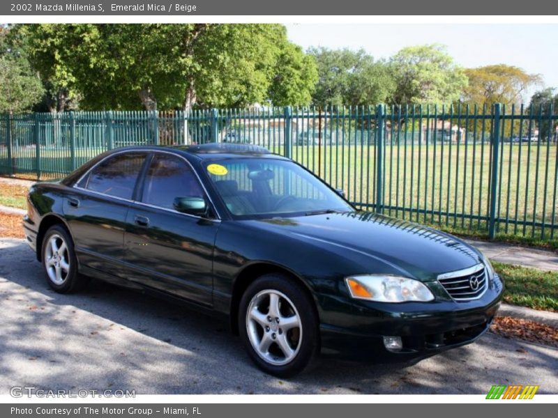 Emerald Mica / Beige 2002 Mazda Millenia S