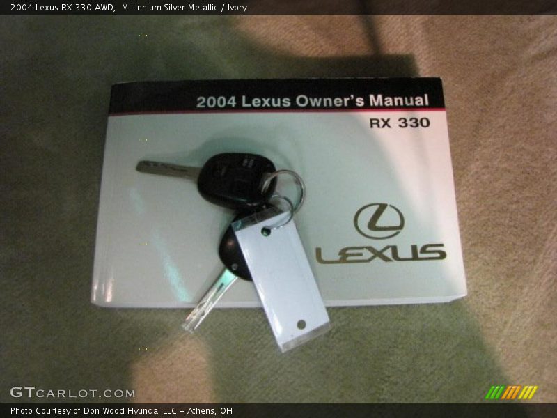 Millinnium Silver Metallic / Ivory 2004 Lexus RX 330 AWD