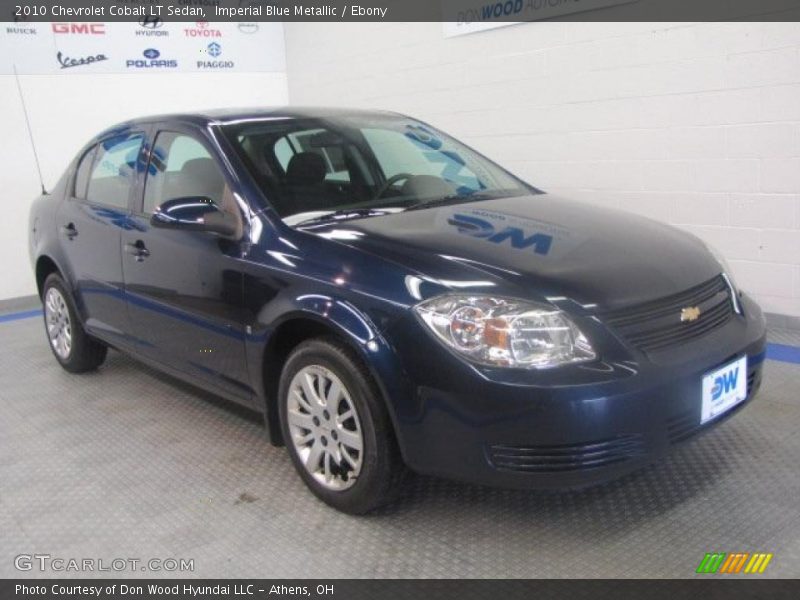 Imperial Blue Metallic / Ebony 2010 Chevrolet Cobalt LT Sedan