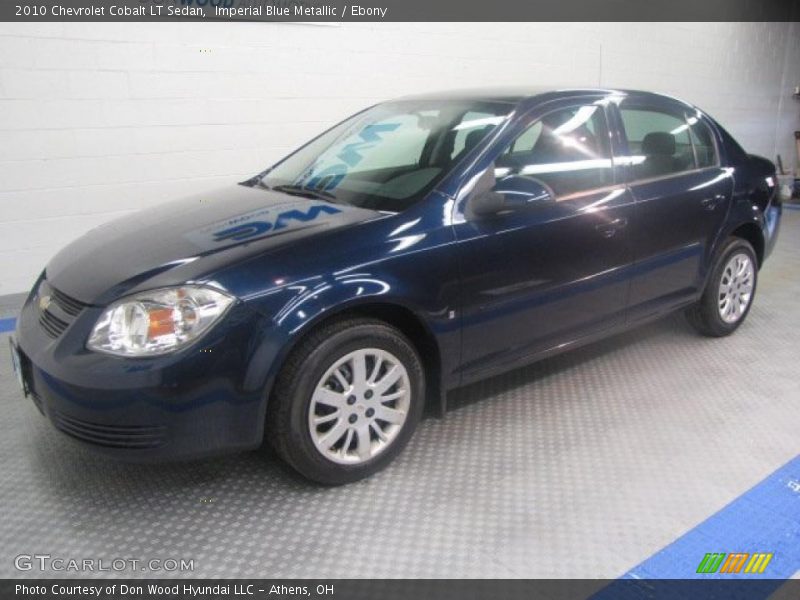 Imperial Blue Metallic / Ebony 2010 Chevrolet Cobalt LT Sedan