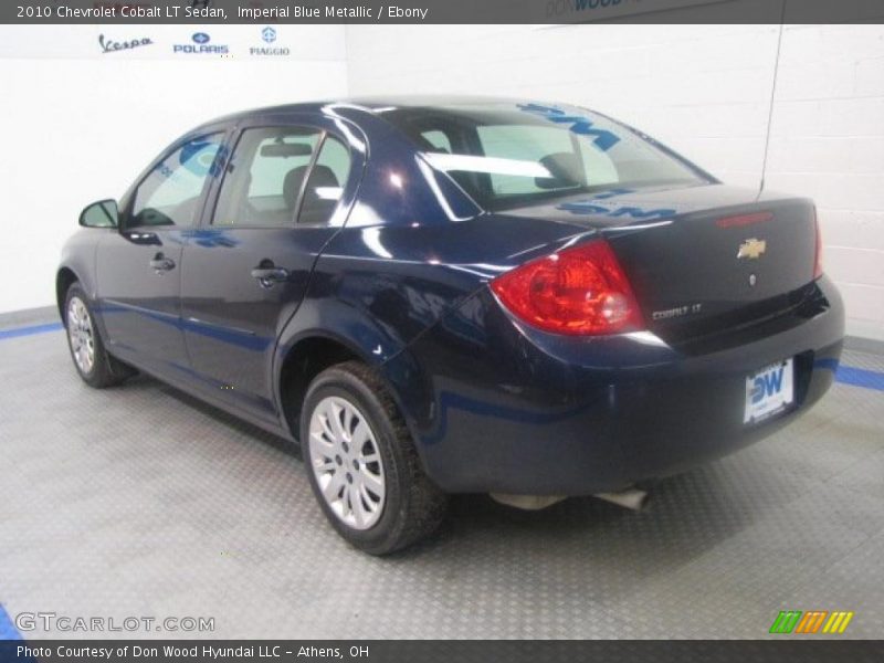 Imperial Blue Metallic / Ebony 2010 Chevrolet Cobalt LT Sedan