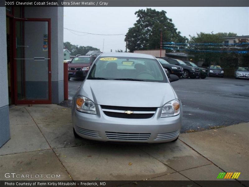 Ultra Silver Metallic / Gray 2005 Chevrolet Cobalt Sedan
